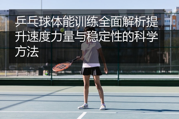 乒乓球体能训练全面解析提升速度力量与稳定性的科学方法